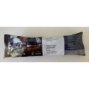 LifeStraw Personal Water Filter for Hiking Camping Travel Emergency New Sealed